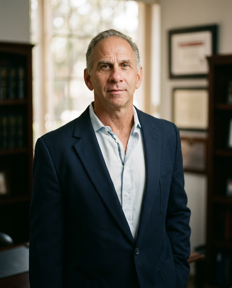 Michael L. Walker, Board Certified Civil Trial Lawyer, in his St. Petersburg law office